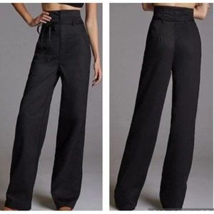 NWT Boyish The Jones Wide Leg Trousers 27 Black Beauty